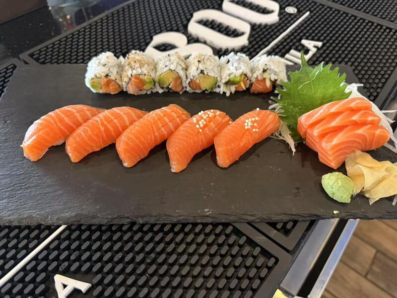Salmon Combination Dinner